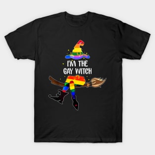 I'm The Gay Witch LGBT Pride Halloween Costume T-Shirt